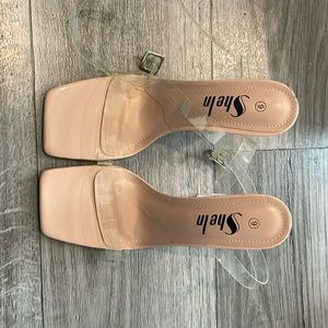 Clear and cream size 9 from SHEIN